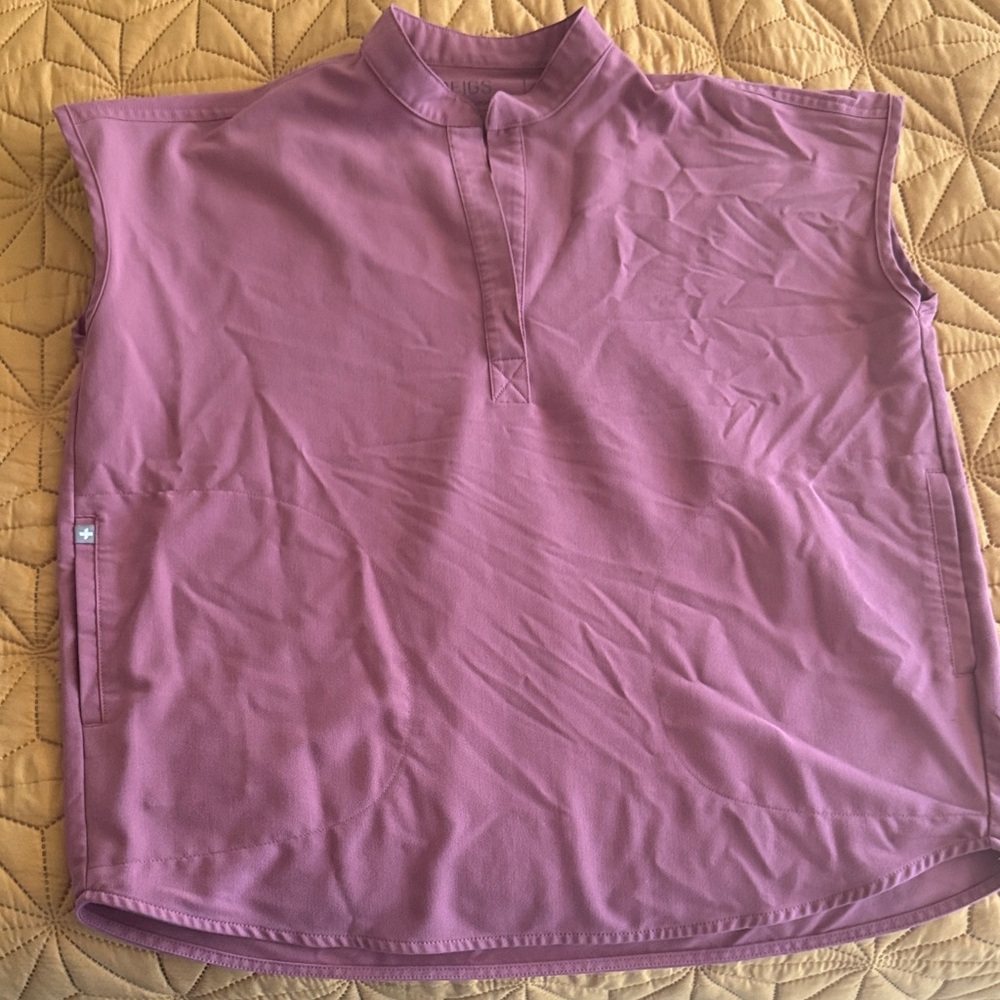 Figs Technical Collection Pink Top
